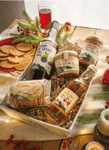 coffret nourriture noel
