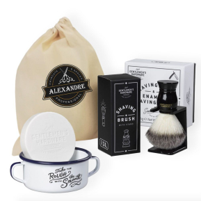 coffret rasage homme personnalisé